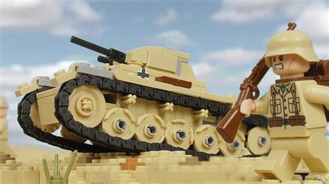 Lego WW2 The Battle Of El Alamein Stop Motion YouTube