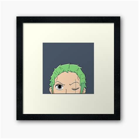 Anime Car Stickers Window Roronoa Zoro Car Decal Anime Peeking