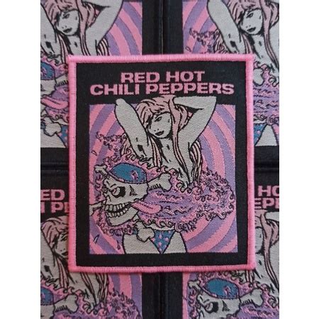 WOVEN PATCH RED HOT CHILI PEPPERS