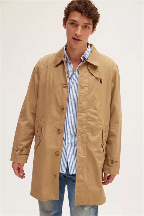 Polo Ralph Lauren Twill Walking Coat Urban Outfitters