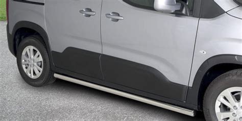 Protections Laterales En Inox Pour Peugeot Rifter