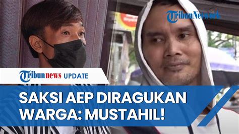 Kesaksian Aep Soal Keterlibatan Pegi Diragukan Warga Tak Ada Warung Di