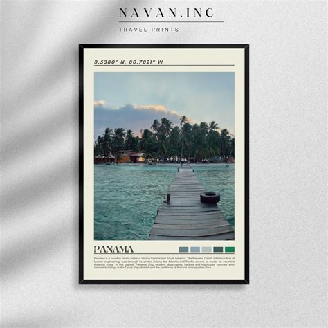 Panama Print Panama Poster Panama Wall Art Panama Travel - Etsy