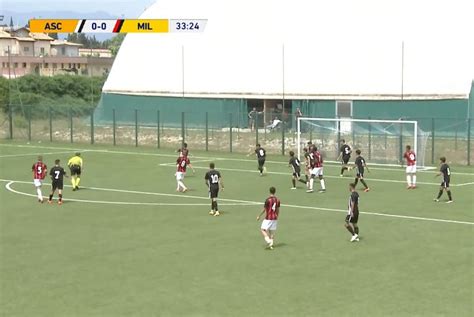 Watch The Highlights As Milan Primavera Secure Important Win Vs Ascoli