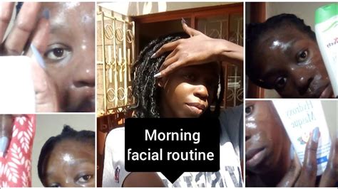 Morning Facial Routine ☕ Youtube