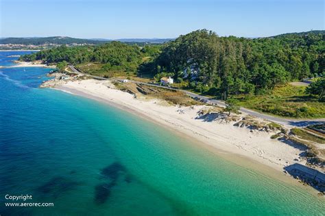 Playa de O Carreiro Mancomunidad de O Salnés Rías Baixas Galicia