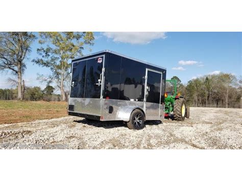 7x10 Cargo Trailer For Sale New Nationcraft 7x10 Motor Cycle Pkg Ramp Door 2 Bike Enclosed Car