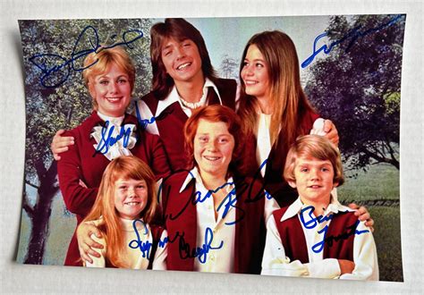 The Partridge Family cast signed autographed 8x12 photo Shirley Jones ...