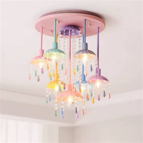 Kids Rainbow Ceiling Light Kids Bedroom Light Kids Room Etsy