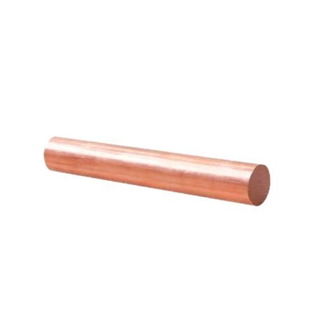 Tynulox Pcs Pure Copper Round Rod Mm Dia Length Bare