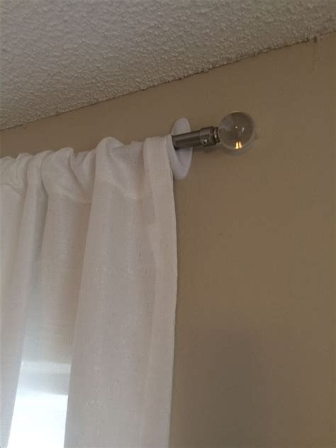 Hanging curtains with command hooks | Brown curtains, Curtain decor ...