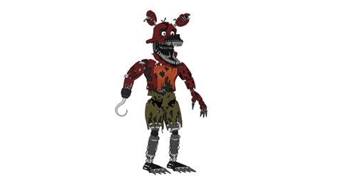 Nightmare Foxy Transparent PNG All