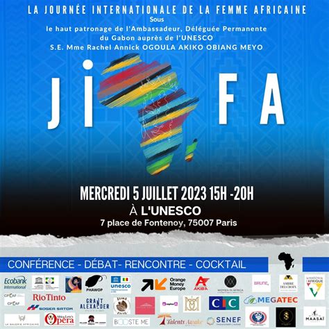 Journ E Internationale De La Femme Africaine L Unesco C L Bre L