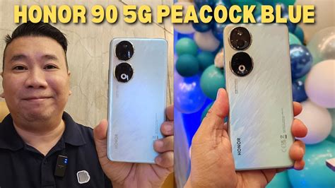 HONOR 90 5G PEACOCK BLUE DESIGN HANDS ON TEST SRP PHP 24 990