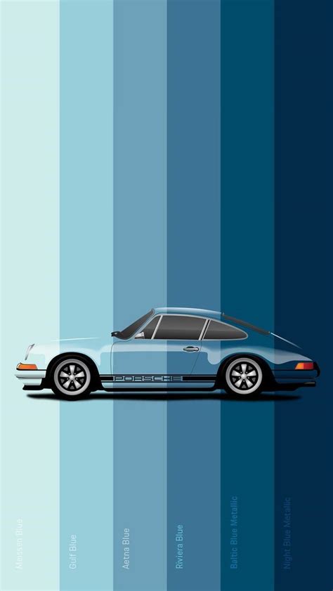 Porsche Art Phone Wallpapers Wallpaper Cave