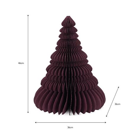 BERRY PAPER CHRISTMAS TREE LARGE