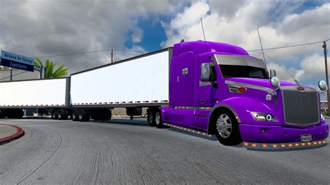 ATS 1 41 MOD Review Peterbilt 579 Custom X Shaneke YouTube