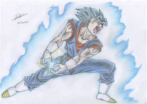 Vegetto Final Kamehameha By Drawick On Deviantart