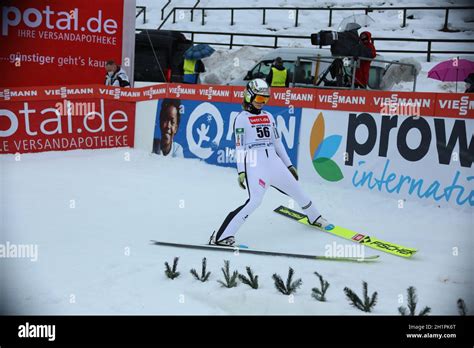 Nika Kriznar Slowenien Beim Fis Weltcup Skispringen Frauen Neustadt