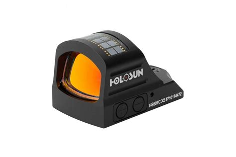 Viseur Reflex Holosun HS507C X2 Circle Dot Rouge