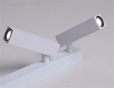 Настенный светильник WOGOW Два направленных света на Планке, Без цоколя ...