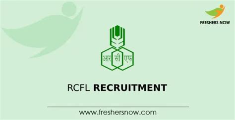 Rcfl Recruitment Notification For Posts Online Form