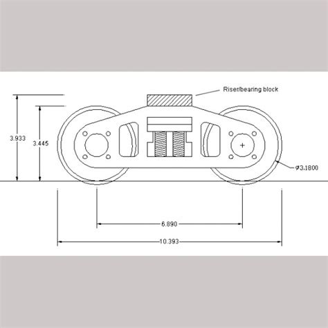 5 Inch Gauge Bogie Kit Self Assembly Version