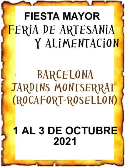 Al Octubre Feria De Artesania Y Alimentacion En Barcelona