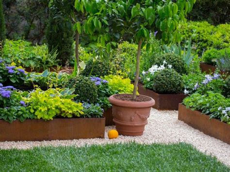 How To Create Formal Raised Garden Beds Full Of Flowers