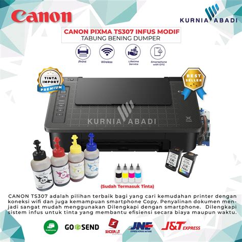 Jual Printer Canon Pixma Ts Infus Tabung Dumper Print Wifi Wireless