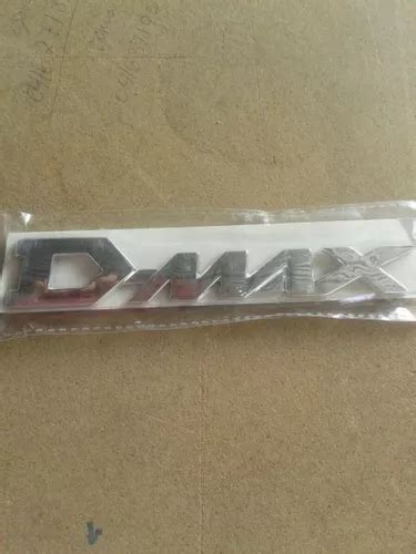 Emblema Letras Cromadas Dmax Chevrolet Mercadolibre