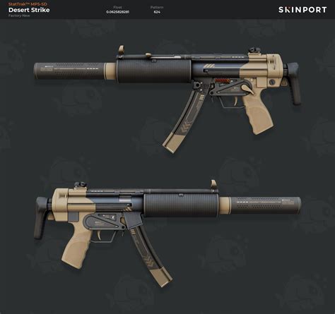 StatTrak MP5 SD Desert Strike Factory New Counter Strike 2