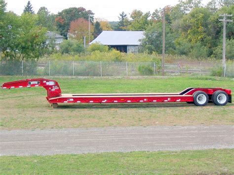 35 Ton Cy35 Detachable Gooseneck Trailer Front Loading Detachable