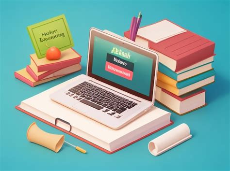 Premium Ai Image Mastering The Concept Of Elearning Online Homework