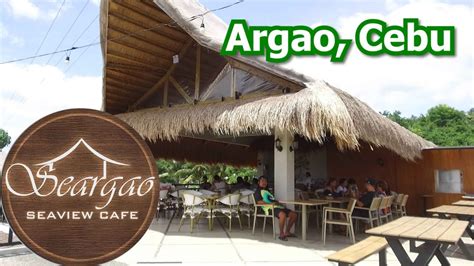 Seargao Seaview Cafe Argao Cebu Youtube