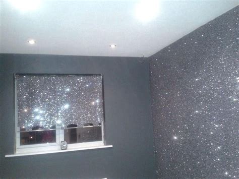 Pin by Chantel Helem on Bedroom Bedroom | Glitter wallpaper bedroom ...