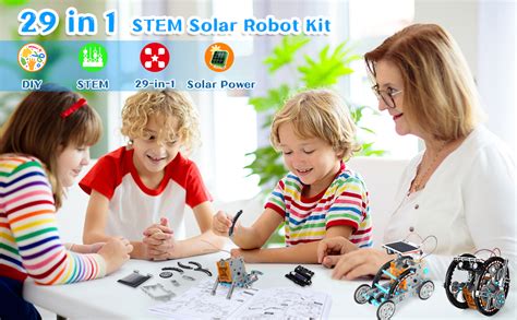 Eocean Stem Solar Robot Building Kit In Diy Educational Science