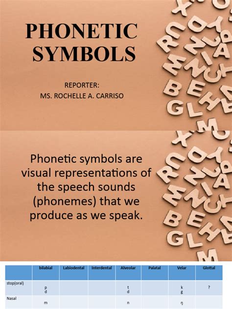 Phonetics Symbols | PDF