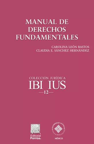 Manual De Derechos Fundamentales Envío Gratis