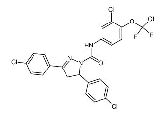 3 cloro 4 cloro difluor metoxi fenil amida del ácido 3 5 bis 4