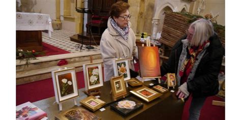 Vittoncourt Yolande Denneulin Expose Ses Icônes à Léglise