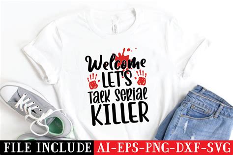 Welcome Let S Talk Serial Killer Graphic By Mockupstation Creative