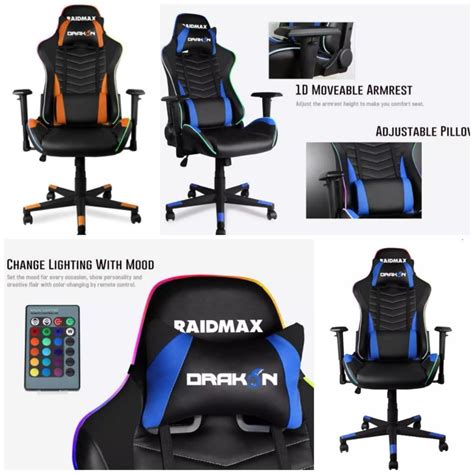 Raidmax Drakon Dk Gaming Chair Furniture Home Living Furniture