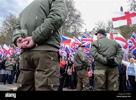 London UK 1st April 2017 A Huge Police Presence In London As The