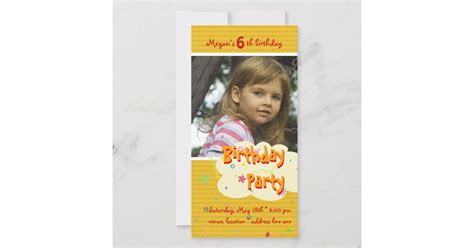 Megans Super Birthday Party Photo Invitation Zazzle