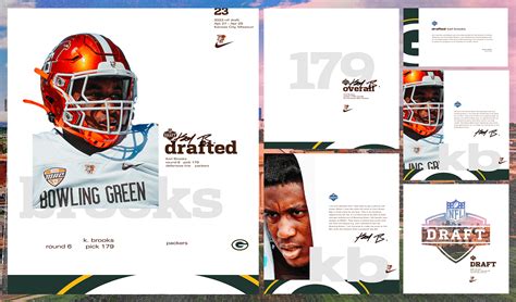 2023 NFL Draft on Behance