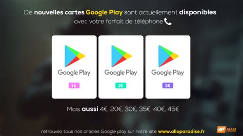 Acheter Une Carte Google Play En Ligne Sans Carte De Cr Dit