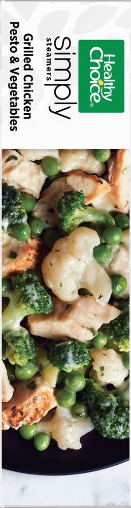 Healthy Choice Simply Streamers Grilled Chicken Pesto Vegetables