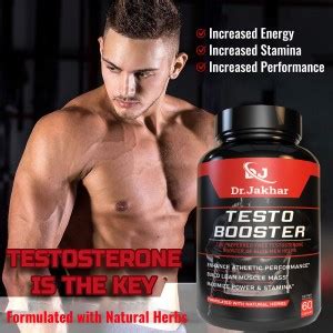 Dr Jakhar Testo Booster Natural Capsule For Improved Testosterone