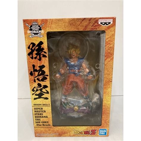 全新正版現貨 七龍珠Z 七龍珠 孫悟空 SUPER MASTER STARS DIORAMA THE SON GOKU 蝦皮購物